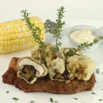 Grilled Steak with Truffle Mayonnaise